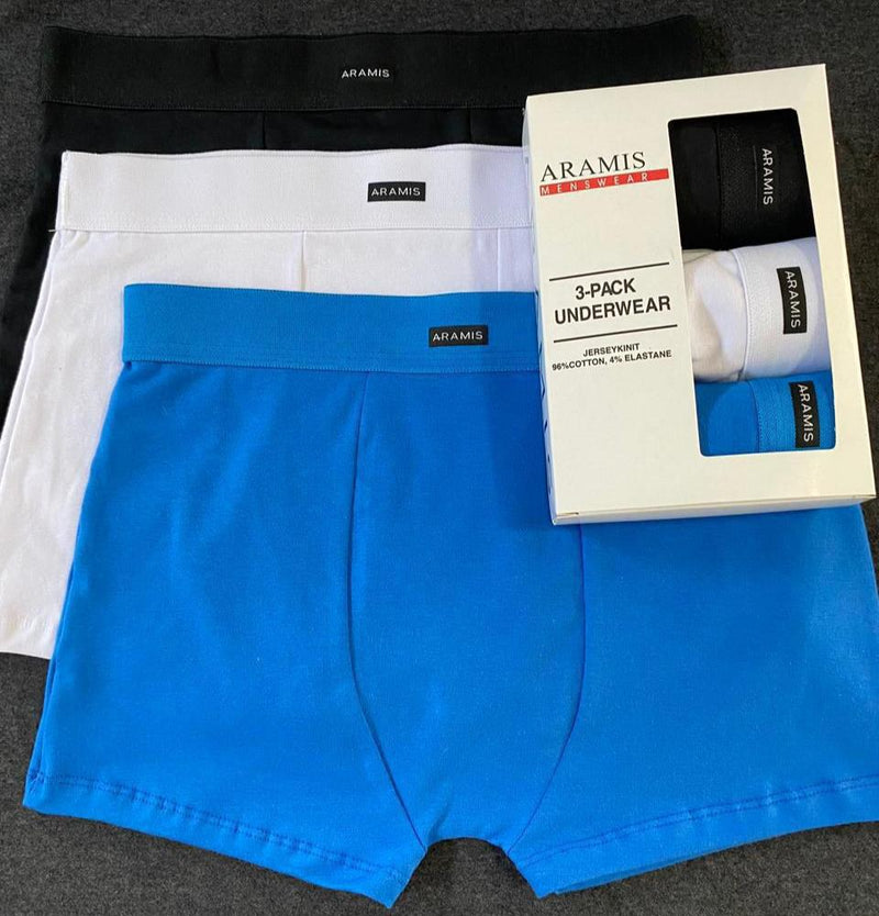 KIT 3 Cuecas Aramis Boxer